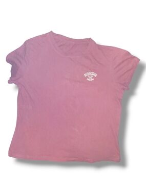 DAZY SHEIN Pink "Sunshine Stay Wild 1982" Graphic Baby Tee | Size Medium | Y2K